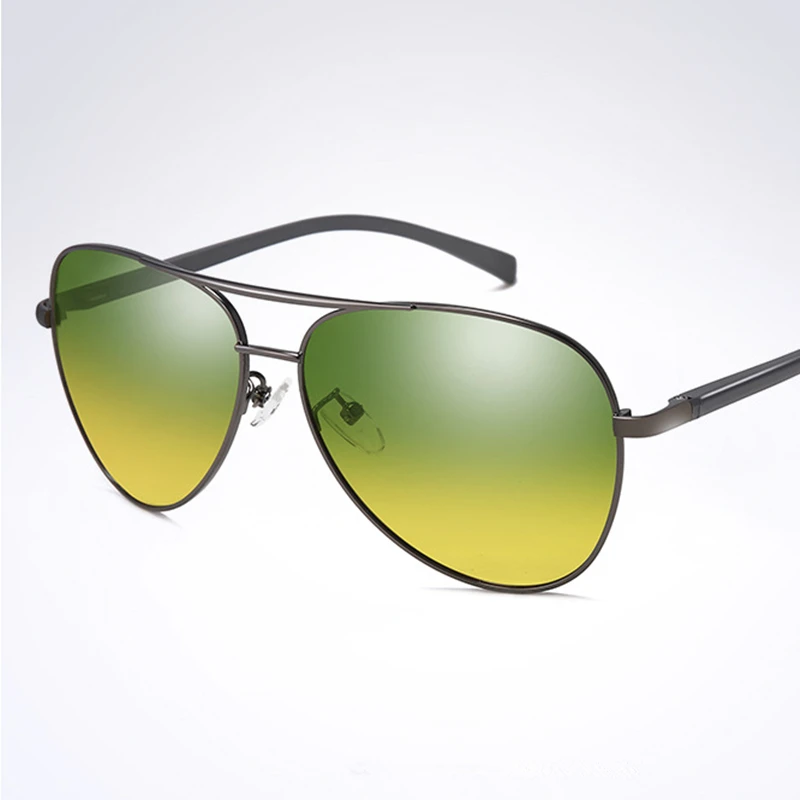 Fashion new polarized sunglasses day and night driving glasses Best