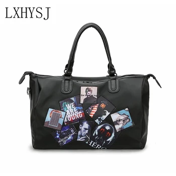 

Large Capacity Travel Bag Fashion Women Travel duffle Bag Waterproof nylon Hand Luggage Bag High Quality Unisex Weekend Package