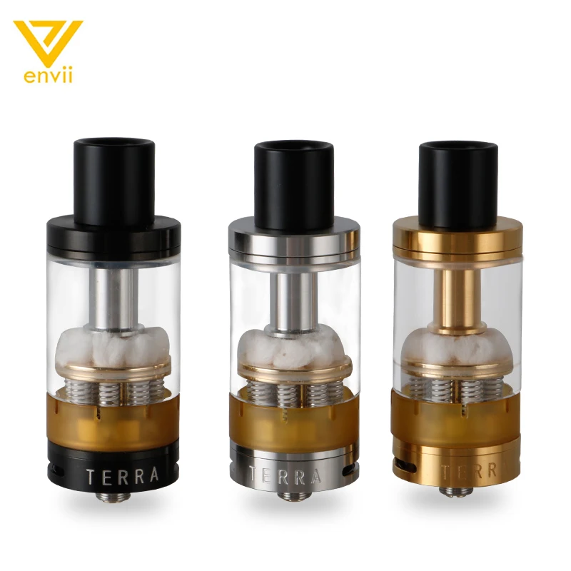 Оригинальный атомайзер Envii Terra RTA 5 мл с катушкой 1 8 Регулируемый нижний воздушный