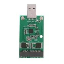 Планшет-Новый USB 3,0 для Mini PCIE mSATA SSD mSATA для USB 3,0 SSD не нужен usb-кабель-sata для USB