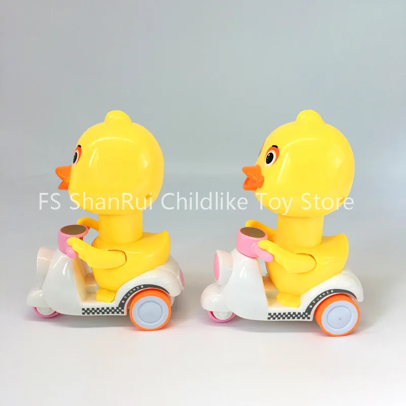 

hot abs mini duck pressing car toys