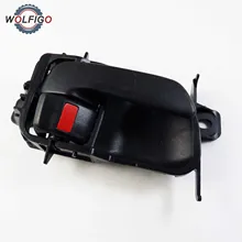 WOLFIGO nueva manija de la puerta Interior frente derecha trasera del lado del pasajero 69205-07010 para Toyota Avalon 1995, 1996, 1997, 1998 1999