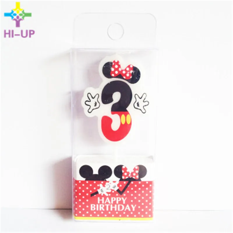 Disney вечерние УП Минни Мышь девушки дети День рождения украшения комплект Микки вечерние принадлежности для День Рождения пачки для праздника