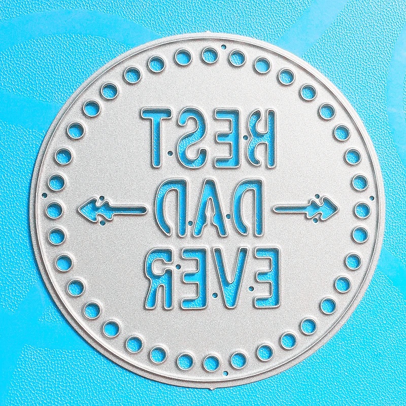 

DAD Best PUNCH Metal Cutting Dies For Scrapbooking Stencils DIY Album Cards Decoration Embossing Folder Craft Die Cutter Tools