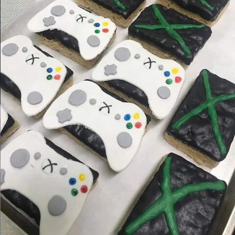 Изготовленный На Заказ 3D Печатный xbox контроллер Набор резаков для печенья