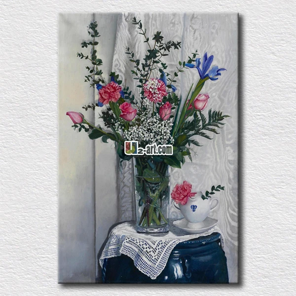 

Unique gift of beautiful and light flower canvas prints picture painting for living room wall decoration