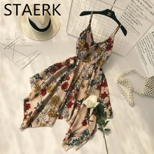 2019 New Off shoulder ruffle Dot summer Dress women strap chiffon beach Boho party sexy dresses vestido furits Beach strap dress ruffle detail dot textured embroidery dress