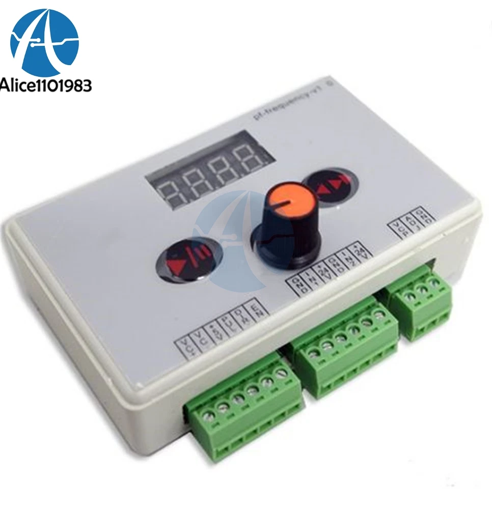 

40-200KHZ Reversible Motor Controller Speed Regulator Pulse Signal Controller for Stepper Motor Stepper Power Supply