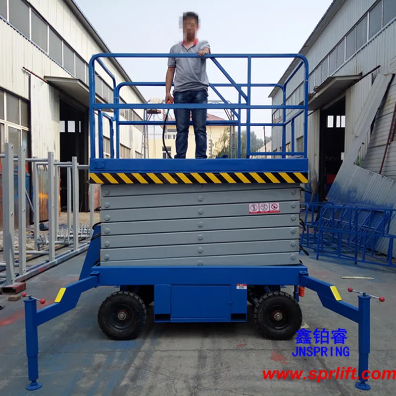 

10m 12m electric scissor lift for cargo lifting movable lift tables