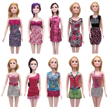 

Handmade fashion clothing short skirt cartoon cute pattern T-shirt leggings long pants accessories barbies doll toy clothes