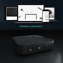 2 в 1 беспроводной Bluetooth 4,2 аудио передатчик ТВ-приемник автомобильный музыкальный приемник Универсальный музыкальный адаптер для наушников динамик