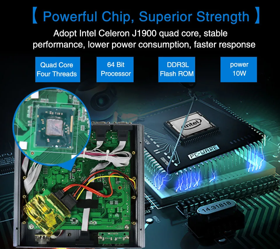 Minisys низкая мощность мини-itx компьютер intel celeron J1900 quad core dual lan баребоны безвентиляторный промышленный ПК с параллельный порт