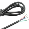 Five Core Black Silicone Wire T12 For HAKKO 936 937 907 Soldering Station Handle Line DIY soldering iron accessories ► Photo 2/6