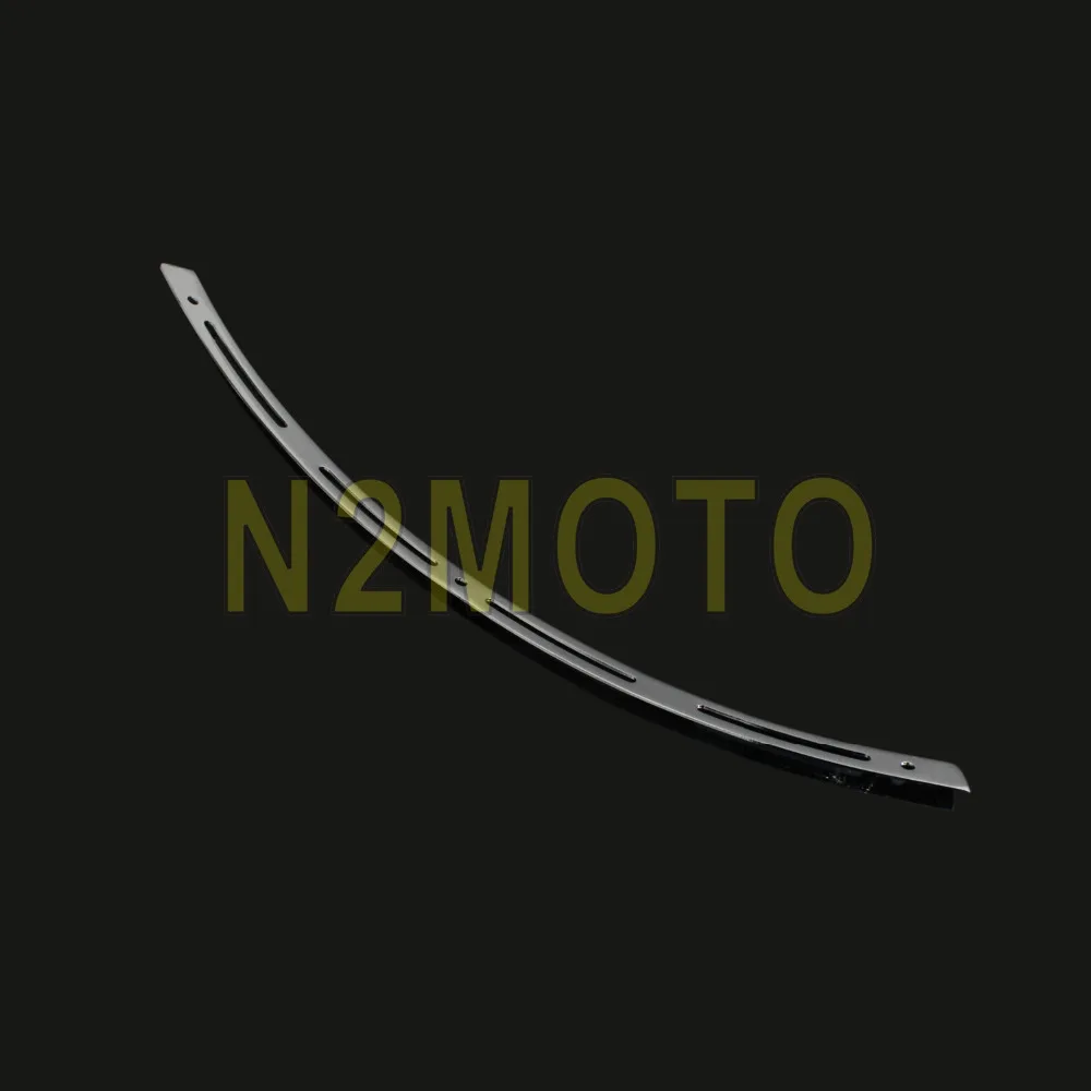 

Motorcycles Beveled Chrome Windshield Trim Outer Fairing Bar for Harley Touring FLHT FLHX 1996-2013