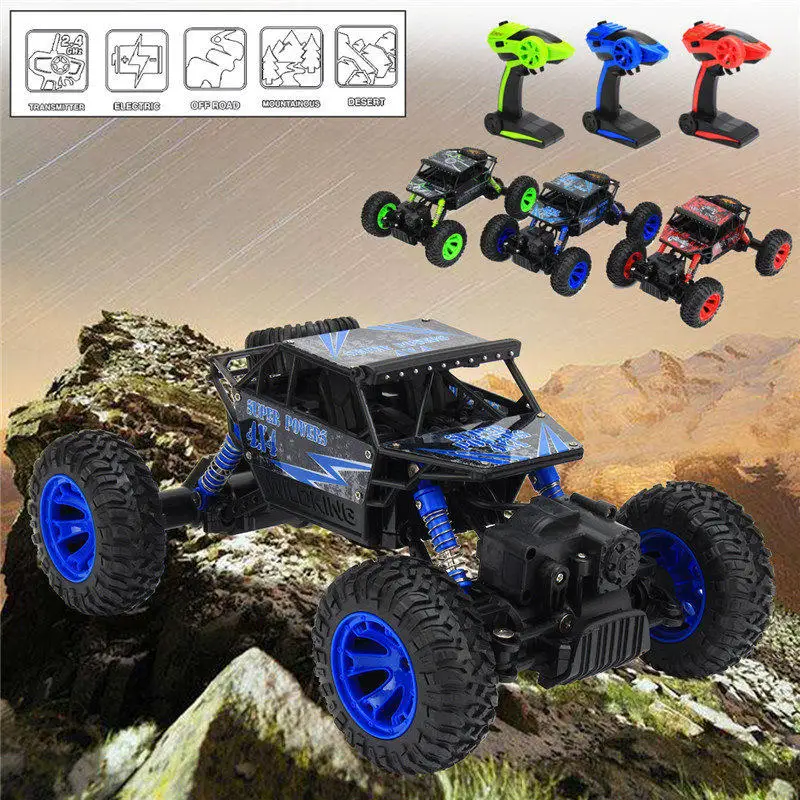 HB P1803 2,4 ГГц 1:18 весы RC Рок Гусеничный 4WD Off Road Race игрушечный грузовик