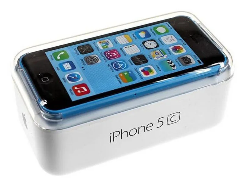 Apple iPhone 5C разблокированный двухъядерный мобильный телефон 8 ГБ/16 ГБ/32 ГБ rom WCDMA 3g б/у телефон