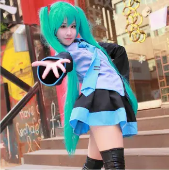 

Full Set Hatsune Miku Costumes Vocaloid Cosplay Hatsune Miku Cosplay Costume outfits Anime Vocaloid Cosplay - Anime Vocaloid