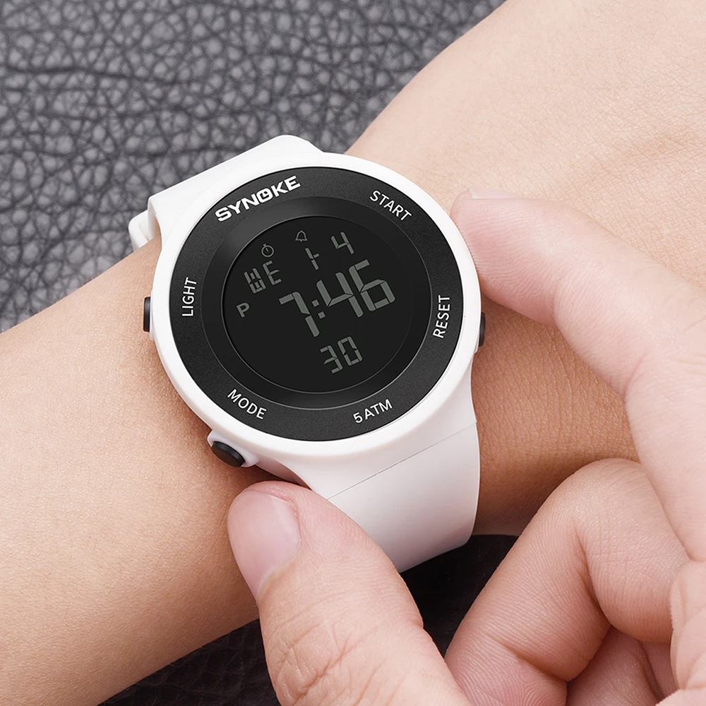 

Men's Clock Sport Digital LED Waterproof Wrist Watch Luxury Men Analog Digital Military Army Stylish Mens Electronic watch Clock