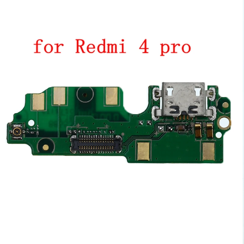1 шт. USB плата с зарядным портом гибкий кабель соединитель части для Xiaomi Redmi Note 3/4/Note 3/4 Pro/4A/5A/4X/2 2A микрофонный модуль - Цвет: for Redmi 4 pro