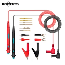 14pcs Test Probe Scope Clip Test Leads Cable Switchable Pin Multimeter Extend Test Leads Alligator Clip 14pcs Test Probe Scope Clip Test Leads Cable Switchable Pin Multimeter Extend Test Leads Alligator Clip