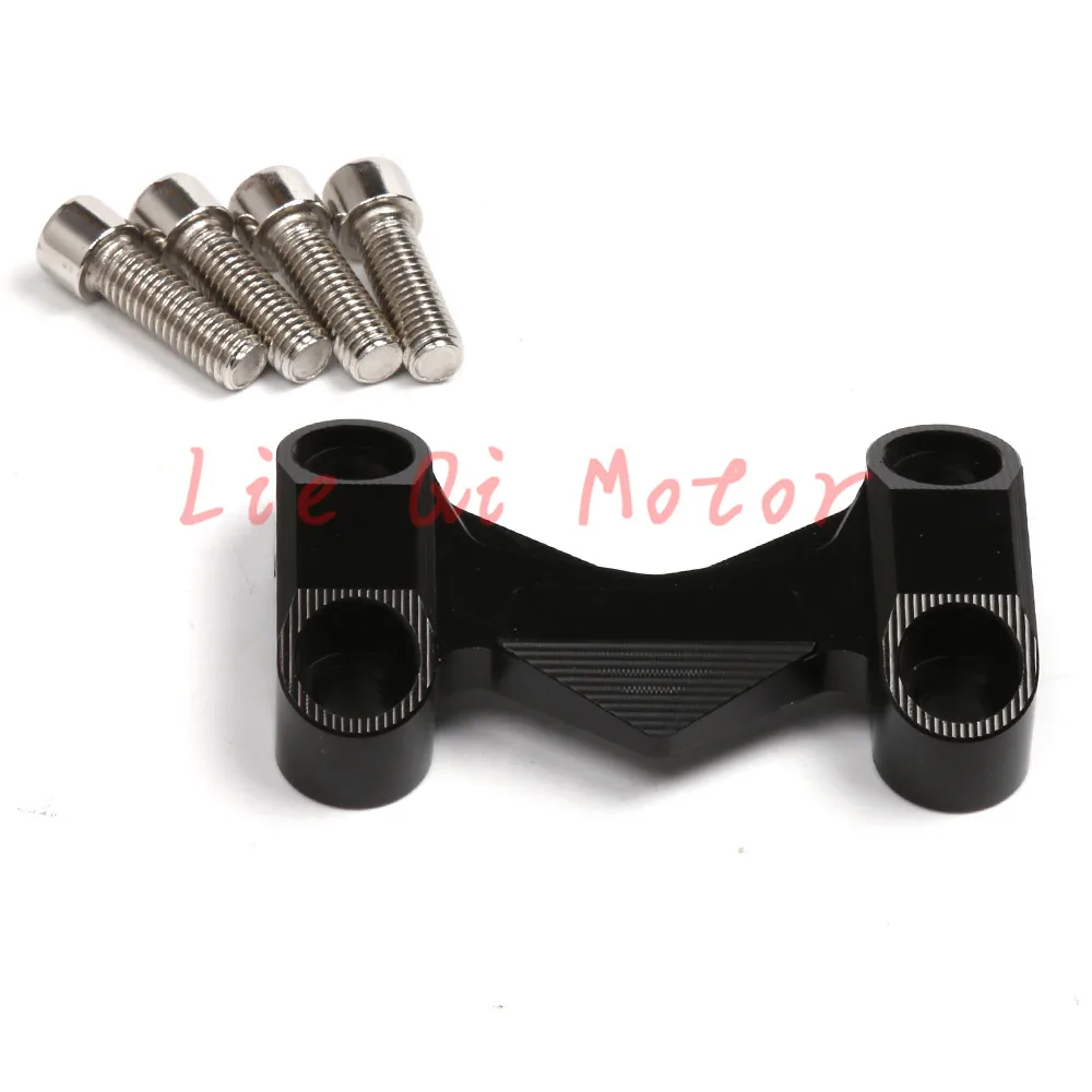 Motorcycle CNC Aluminum Handlebar Risers Top cover Handle Bar Fat Bar