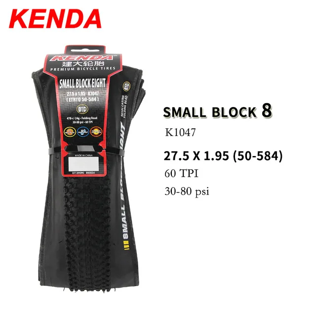 Kenda Folding Bike Tyre MTB 29 /27.5/ 26 Folding Bead BMX Mountain Bike Bicycle Tire Anti Puncture Ultralight Folding Tires - Color: k1047 27-1.95