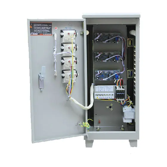 

DELIXI SJW-D6000VA (6KW) three phase purification stabilizer high precision testing equipment computer exchange regulator 380V