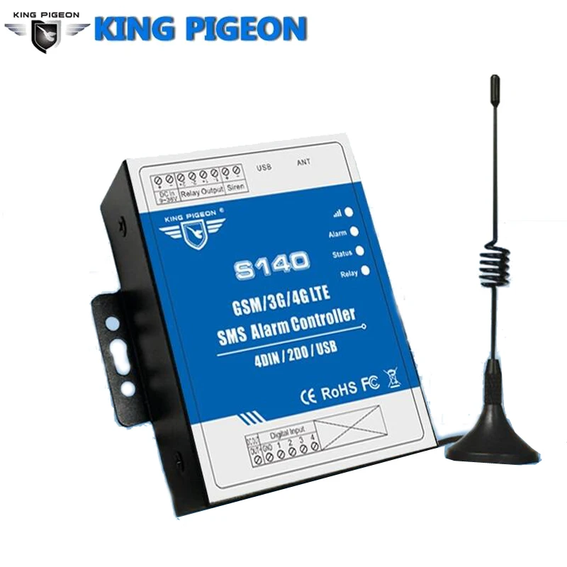 S140 GSM/3G/4G RTU SMS контроллер сигнализации гидрологический мониторинг автоматический