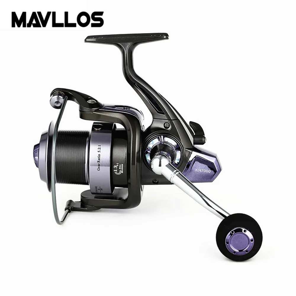 Mavllos Long Shot Saltwater Spinning Reel 6000 9000 Model Speed Ratio 5.2:1 14BB Boat Fishing Reel Max Drag 25KG Jigging Tackle