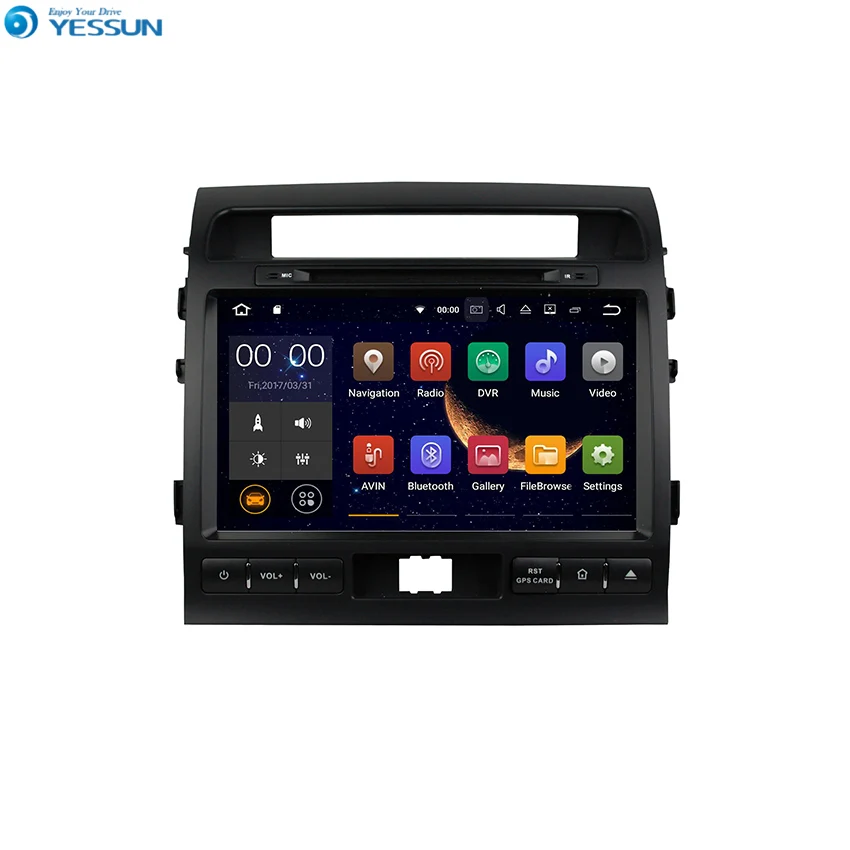 

Yessun For Toyota Land Cruiser 200 2007~2015 Android 7.1 Multimedia Player System Car Radio Stereo GPS Navigation Audio Video