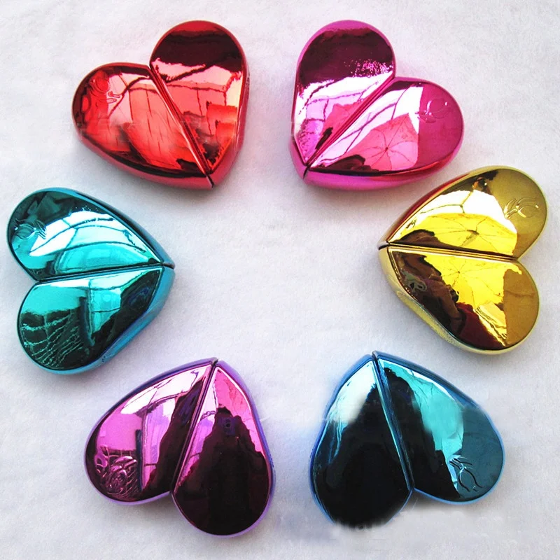 

1pcs Fashion Perfume Atomizer Bottle Heart Shape Bottle Refillable Empty 25ml Travel Mini Atomizer Spray Pump Perfume Bottle