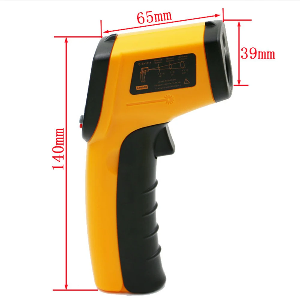1 шт. lcd цифровой ИК инфракрасный термометр измеритель температуры пистолет точечный-50~ 380 градусов Бесконтактный термометр ИК лазерный точечный пистолет