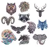 Hot Transfer Printing Clothing Accessories Owl, Deer and Tiger Hot Painting Patterns ► Photo 2/6