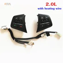 100% Original Steering Wheel Button For Hyundai ix25 (creta) 2.0 Cruise Control Buttons Remote Control Bluetooth Phone Button