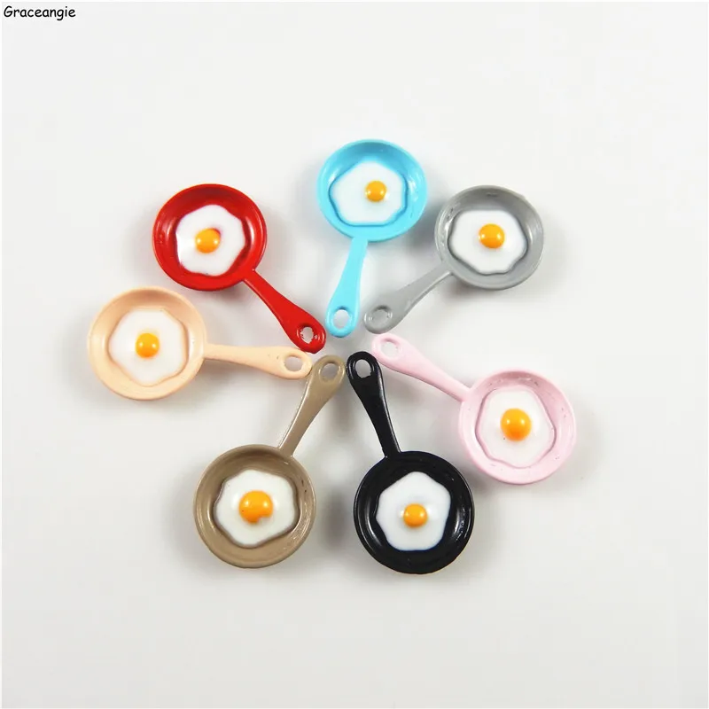 10 teil/los GraceAngie Mix Multicolor Ei Pfannen Kreative Baby Schmuck