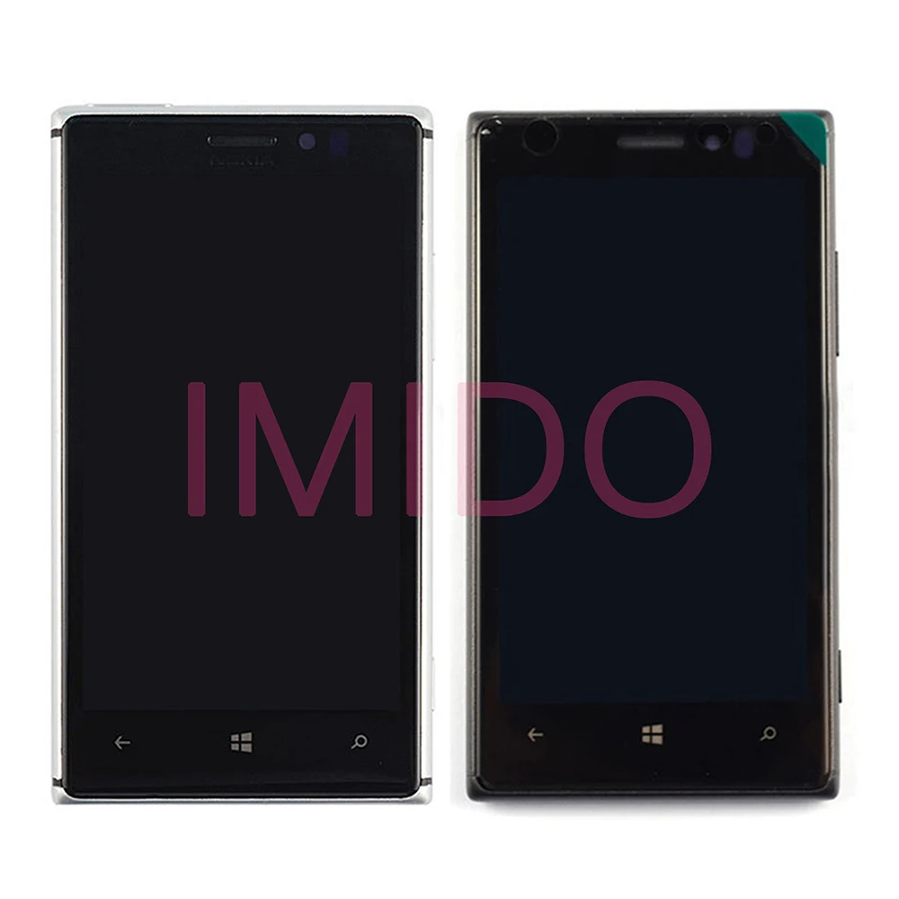 Цена Для Nokia Lumia 925 RM 893 RM 892 ЖК дисплей + кодирующий преобразователь сенсорного экрана в сборе + рамка запасные части