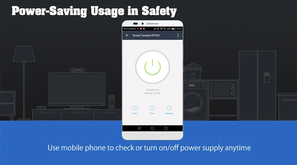 NTONPOWER S2 Smart Wifi Socket EU Plug (7)