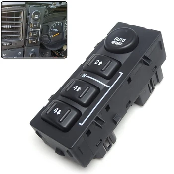 

4WD 4x4 Transfer Case Selector Dash Switch for Chevrolet Tahoe Suburban Avalanche Silverado for GMC Sierra Cadillac 15136039