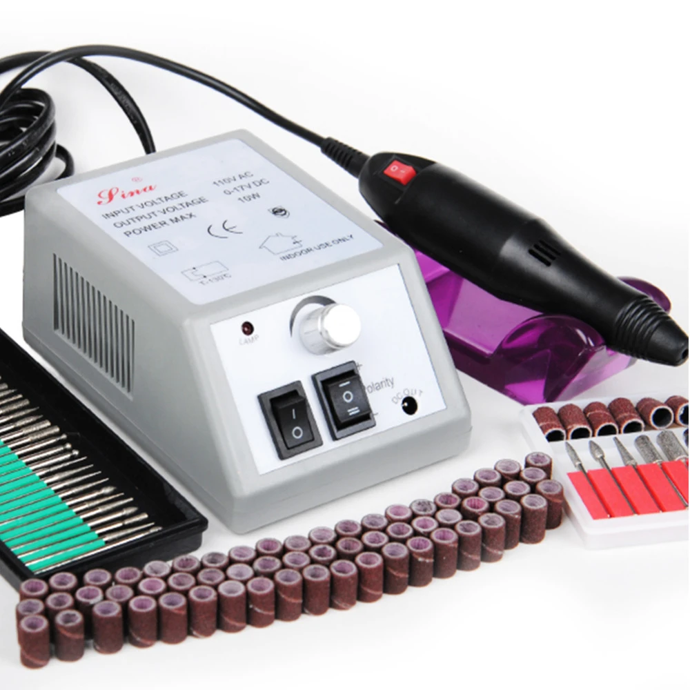 

Electric Nail Art Drill Manicure Machine Nail File Sanding Bands Drill File Equipment Manicure Tool