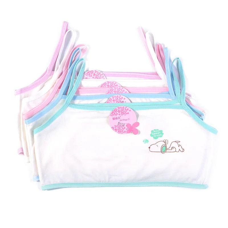 V TREE baby girls training bras children bras baby Condole belt vest