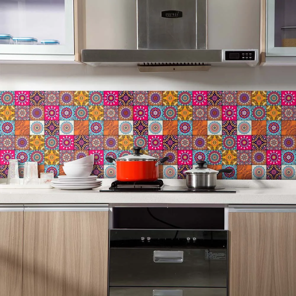 

2018 Fashion PVC 60x200cm Self Adhesive Tile Floor Wall Decal Sticker DIY Kitchen Bathroom Home Decoration Mural Wallpaper