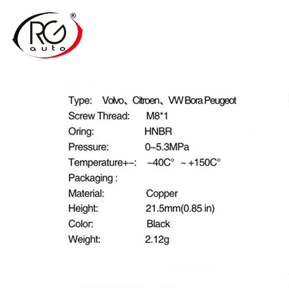 A/C Valve Core 50pcs M8*1 HNBR R134a Auto AC Piping High pressure resistance Copper Valve Core