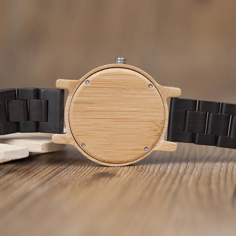 BOBO BIRD V-M18 Natural Wood Bezel Watch All Wood Mens Watches Top Brand Luxury Montre Homme Clock Men 2018 New Arrival