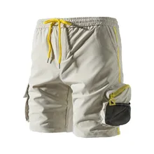 2019 Summer New Cargo Shorts Men 100% Color Slim Fit Male Wash Vintage Short Fashion High Quality Hip Hop SIZE M-5XL 2019 Summer New Cargo Shorts Men 100% Color Slim Fit Male Wash Vintage Short Fashion High Quality Hip Hop SIZE M-5XL