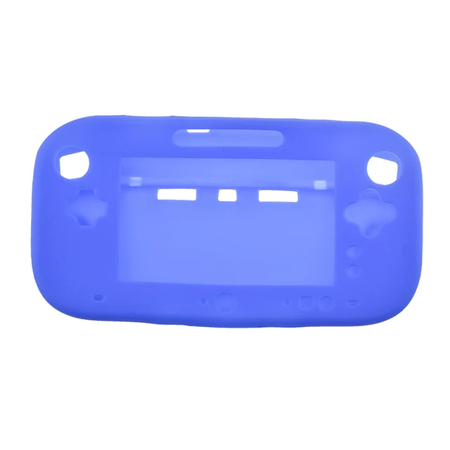 4 Colors Silicone Rubber Case For Wii U Console Protector Ultra Soft