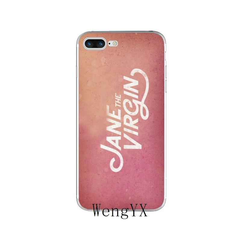 WengYX горячий ТВ-шоу серии Jane the Virgin тонкий силиконовый мягкий чехол для iPhone X 8 8 plus 7 7 plus 6 6s plus 5 5S 5c SE 4 4s