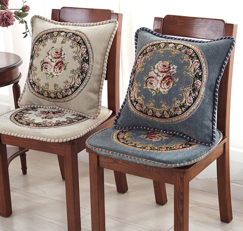 15 цветов домашний декоративный стул подушка автомобильный коврик, офисные домашние подушки на уличные стулья коврик европейский стиль подушка коврик Almofada Decorativa
