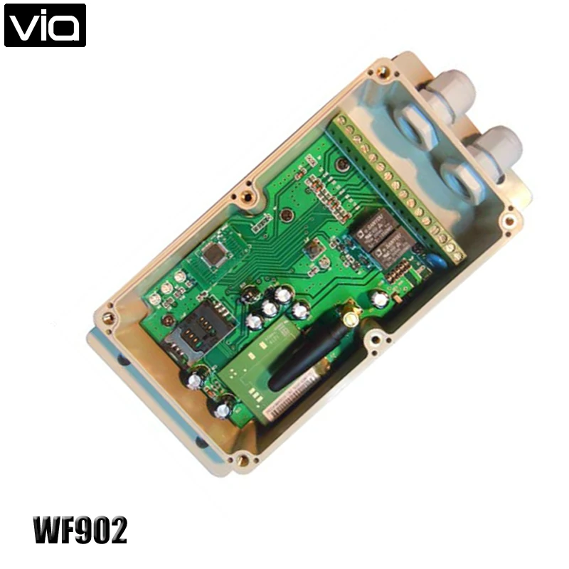 

VIA WF902 Free Shipping GSM Unit Water Level Monitor Alarm System