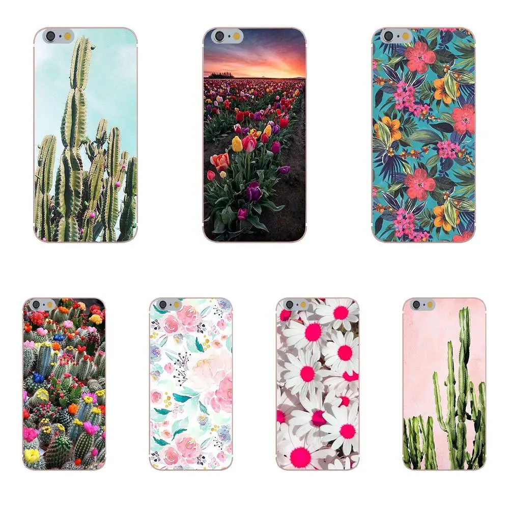 

Soft TPU Mobile Pouch For HTC Desire 530 626 628 630 816 820 One A9 M7 M8 M9 M10 E9 Plus U11 For Moto G G2 G3 Colorful Flowers