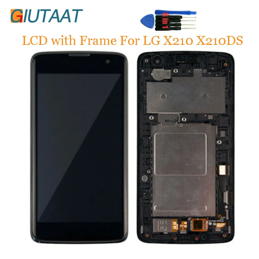 

Original Black Replacement with Frame For LG K7 LTE Q7 X210 X210DS LCD Display Touch Screen Digitizer Assembly